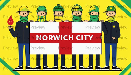 Norwich Hooligans Stickers