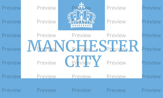 Manchester City Crown Stickers