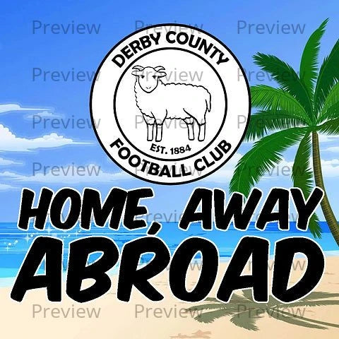 Derby Home and Away Stickers