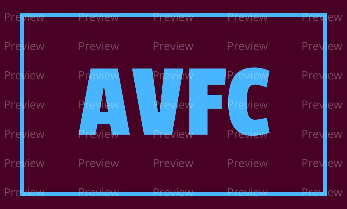 Aston Villa AVFC Stickers