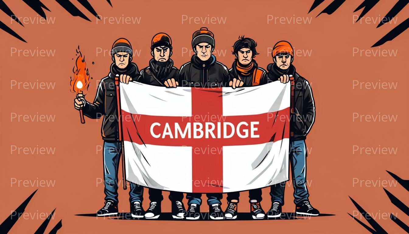 Cambridge Hooligan Stickers